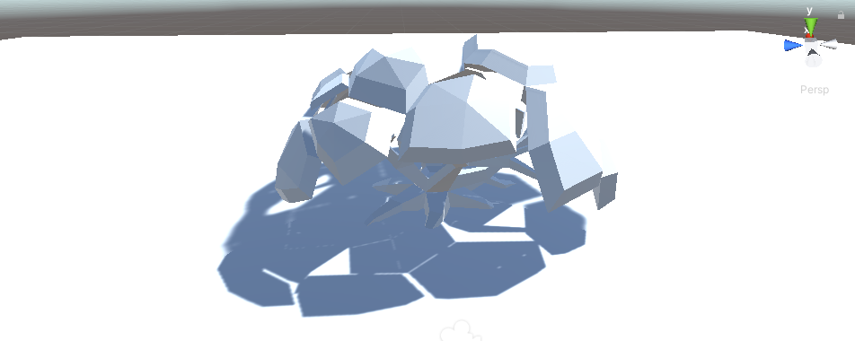 Модель дерева с материалом по умолчанию