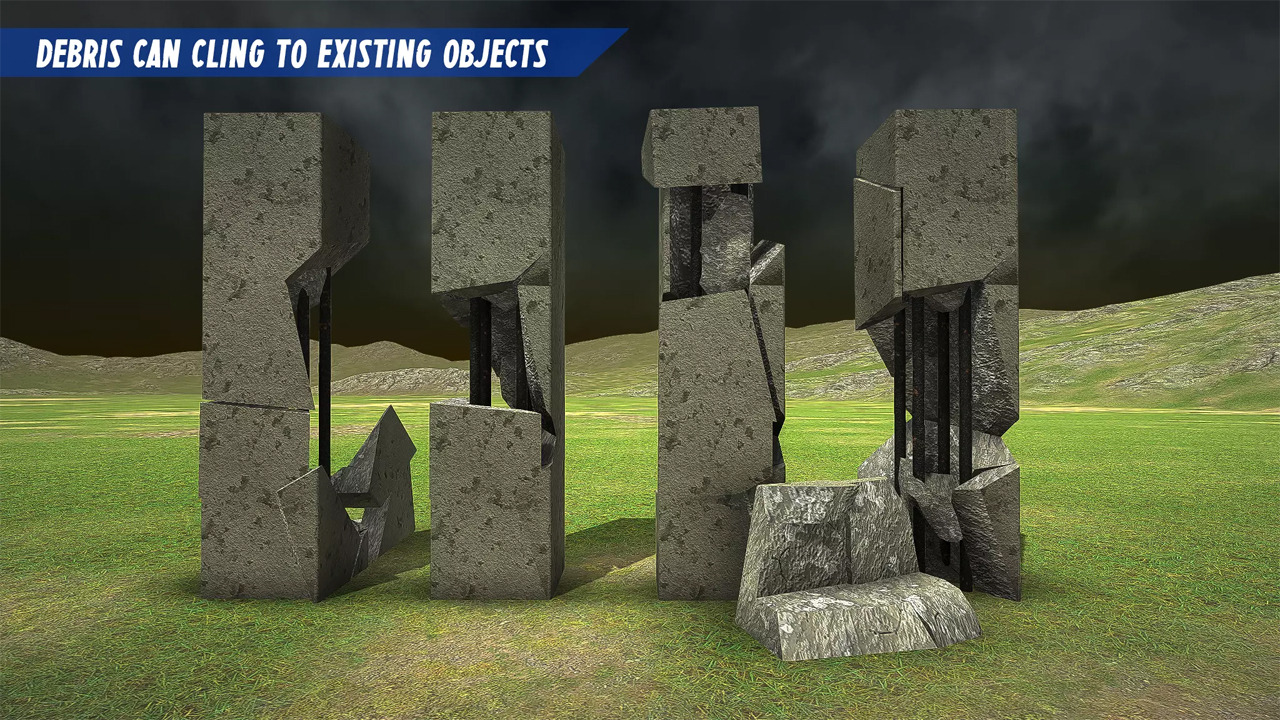 DestroyIt — Система уничтожения — Пакет хранилища ресурсов Unity.