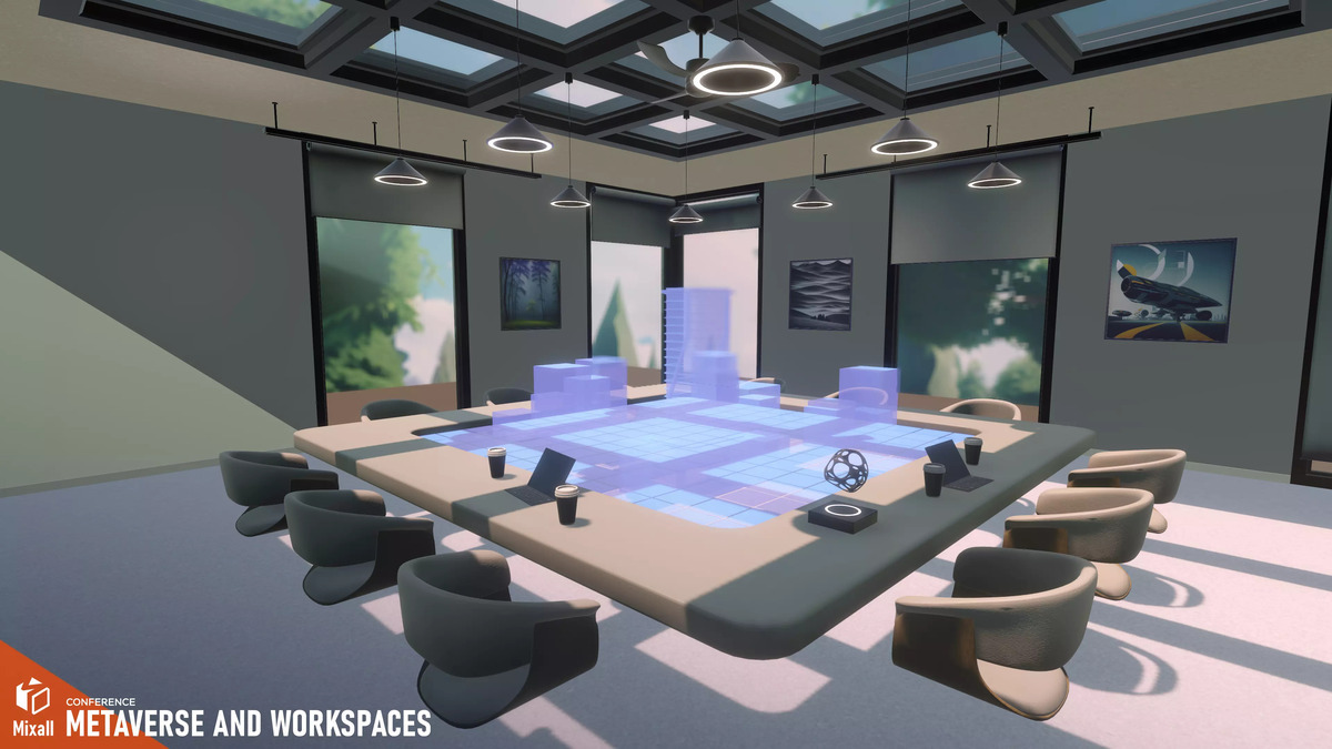 Metaverse и Workspaces — Conference — Пакет хранилища ресурсов Unity.