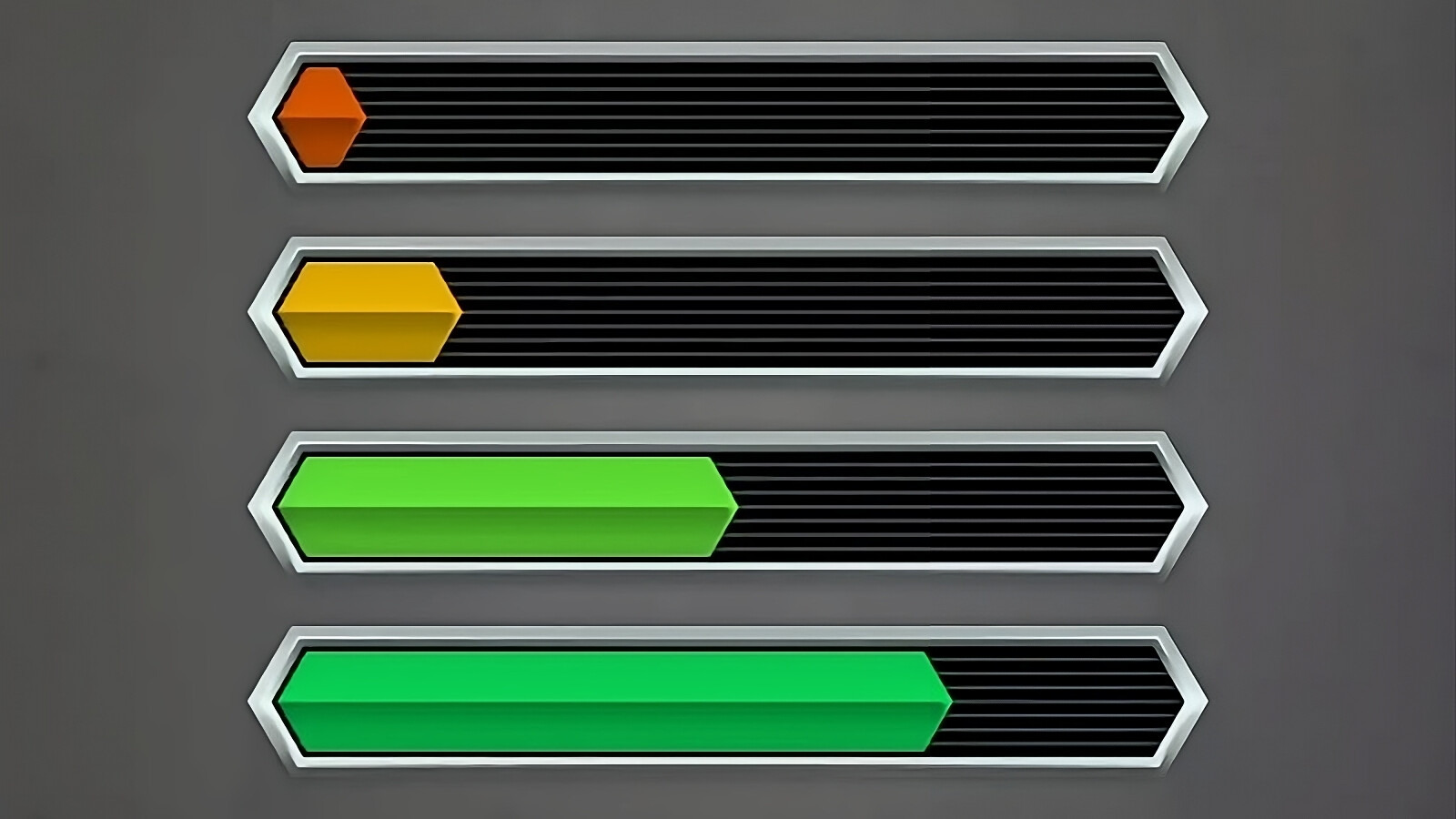 Индикатор здоровья и прогресса Pro (мана, выносливость, энергия...) Пакет магазина ресурсов Unity.