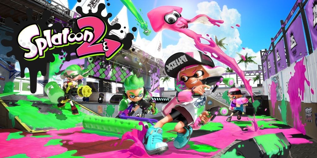 Баннер игры Splatoon 2