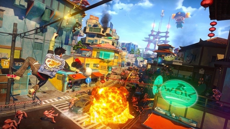 Скриншот игрового процесса Sunset Overdrive